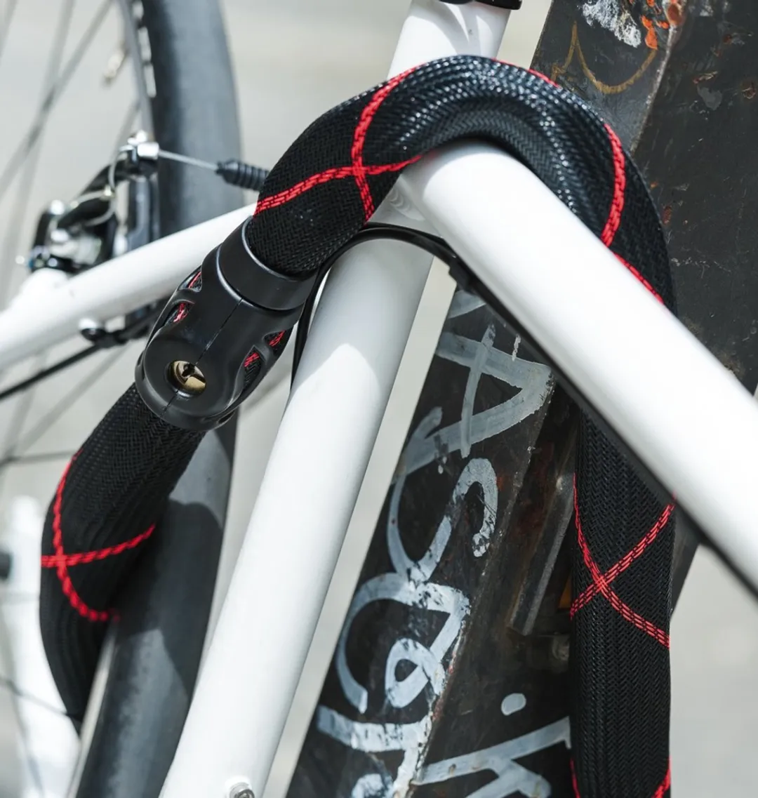 ABUS Ivy Chain 9210 Kettingslot 85cm x 10mm - Zwart