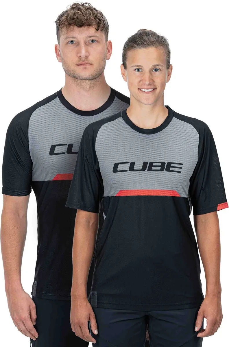 Cube Edge Round Neck Jersey S/S