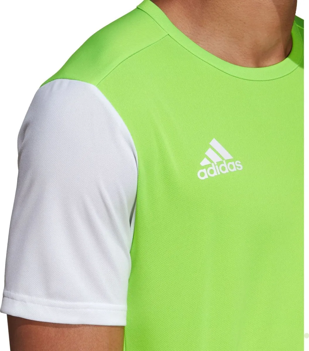 adidas Estro 19 Sportshirt L - Lime Groen