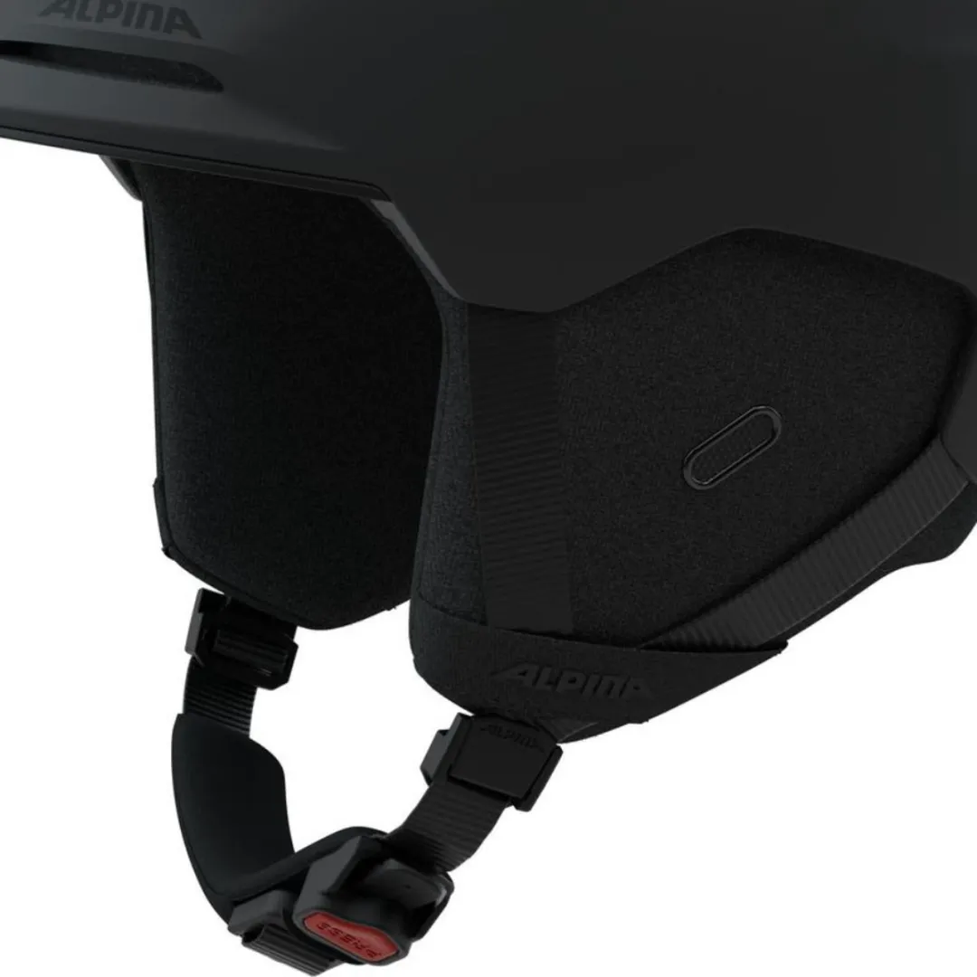 Alpina Kroon Mips Skihelm - Maat 51-55cm - Zwart