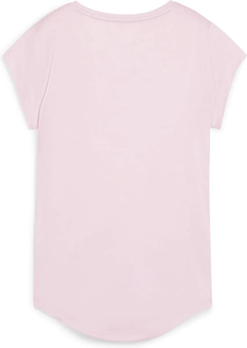 PUMA Train Favorite Heather Cat Tee Dames Sportshirt - Grape Mist