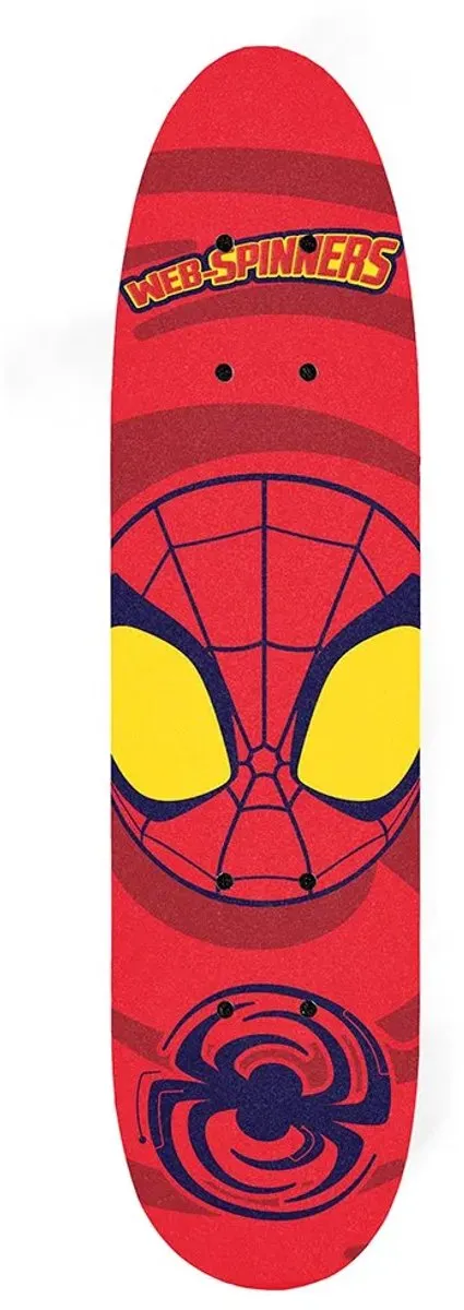 Spider-Man Houten Skateboard 45cm - Multi Colour