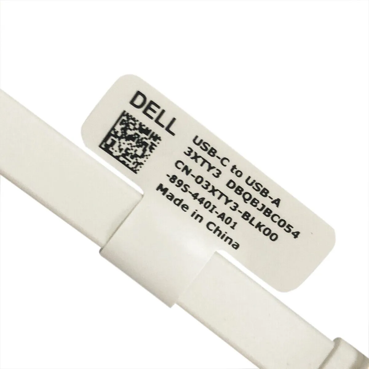 Dell DBQBJBC054 USB-C naar USB-A 3.0 Adapter - Wit