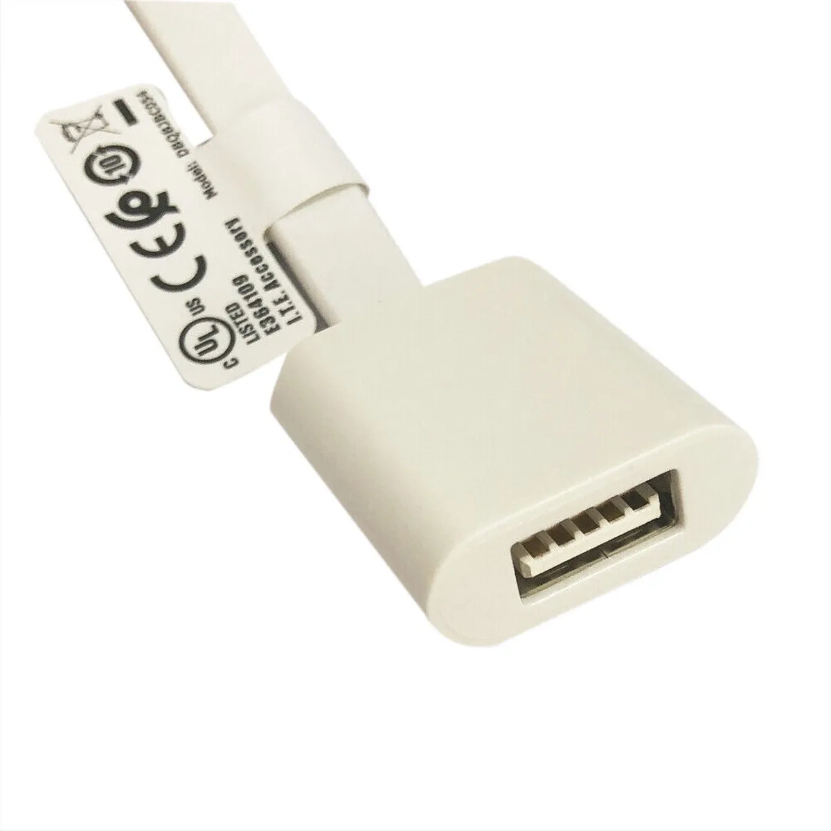 Dell DBQBJBC054 USB-C naar USB-A 3.0 Adapter - Wit