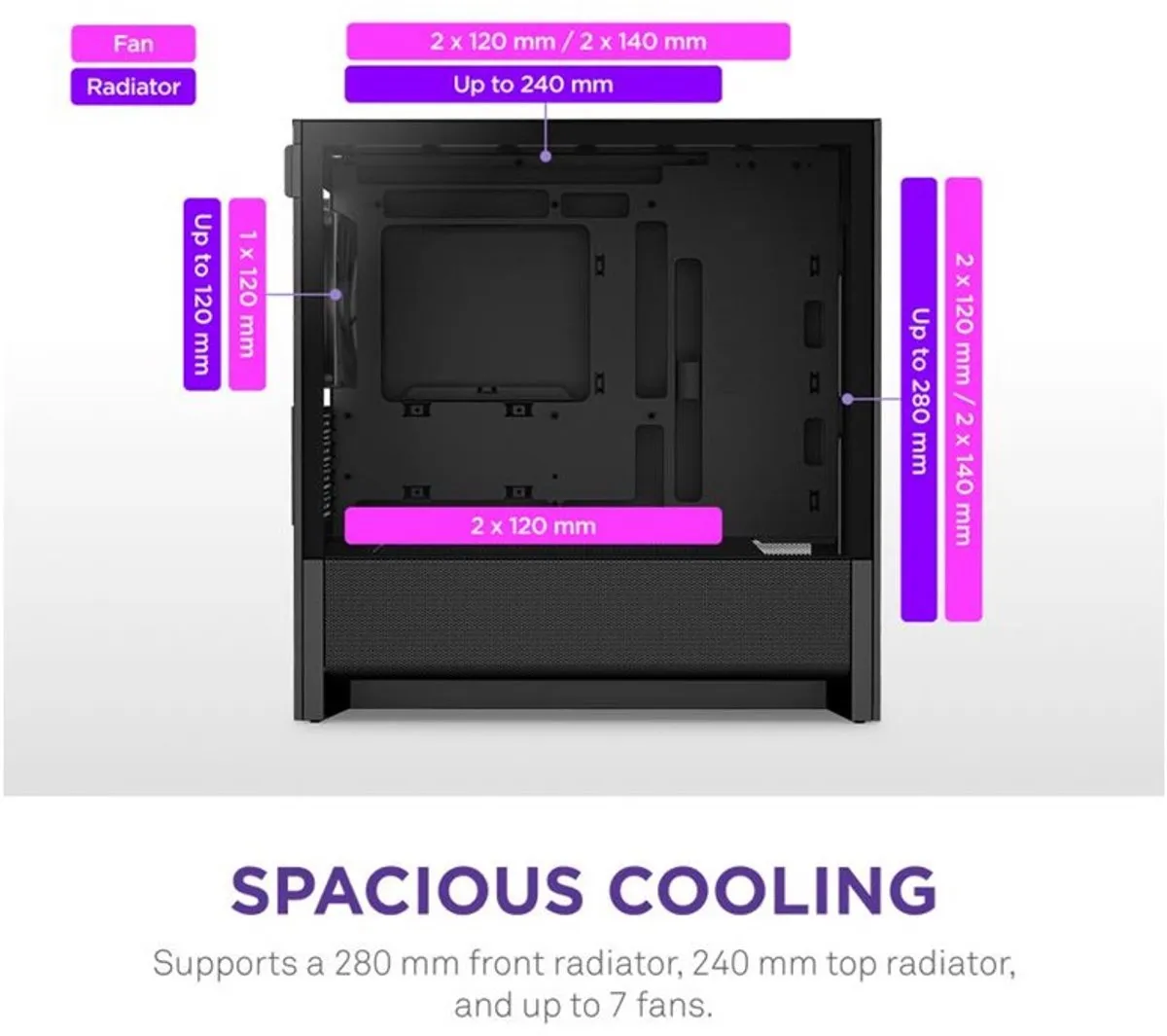 NZXT H3 Flow 2025 - Black