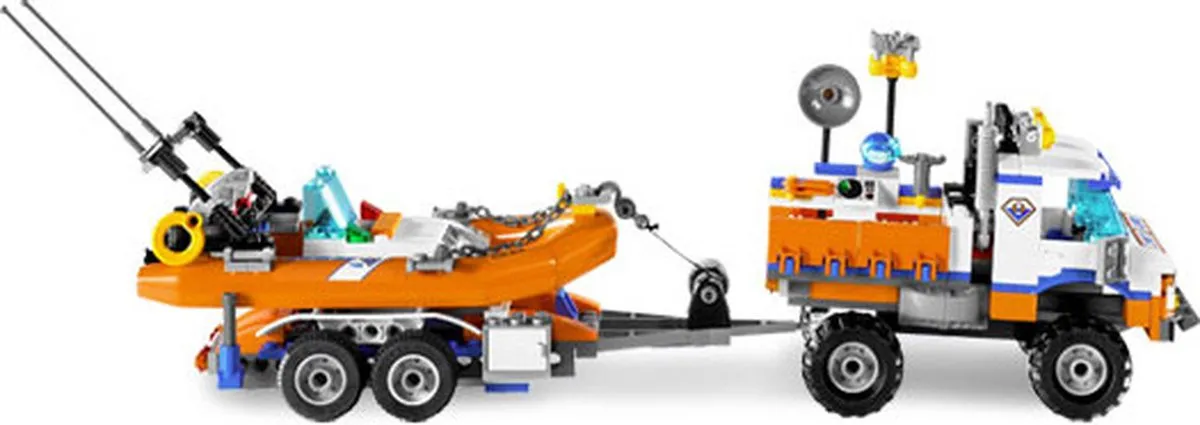LEGO City Kustwachttruck met Speedboot 7726 - 352 Stukken - afbeelding 2 van 3
