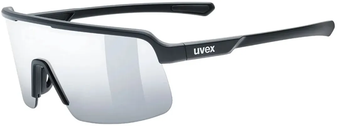 Uvex Dyrt Zonnebril Transparant Mirror Silver CAT3 - Zwart - afbeelding 6 van 6