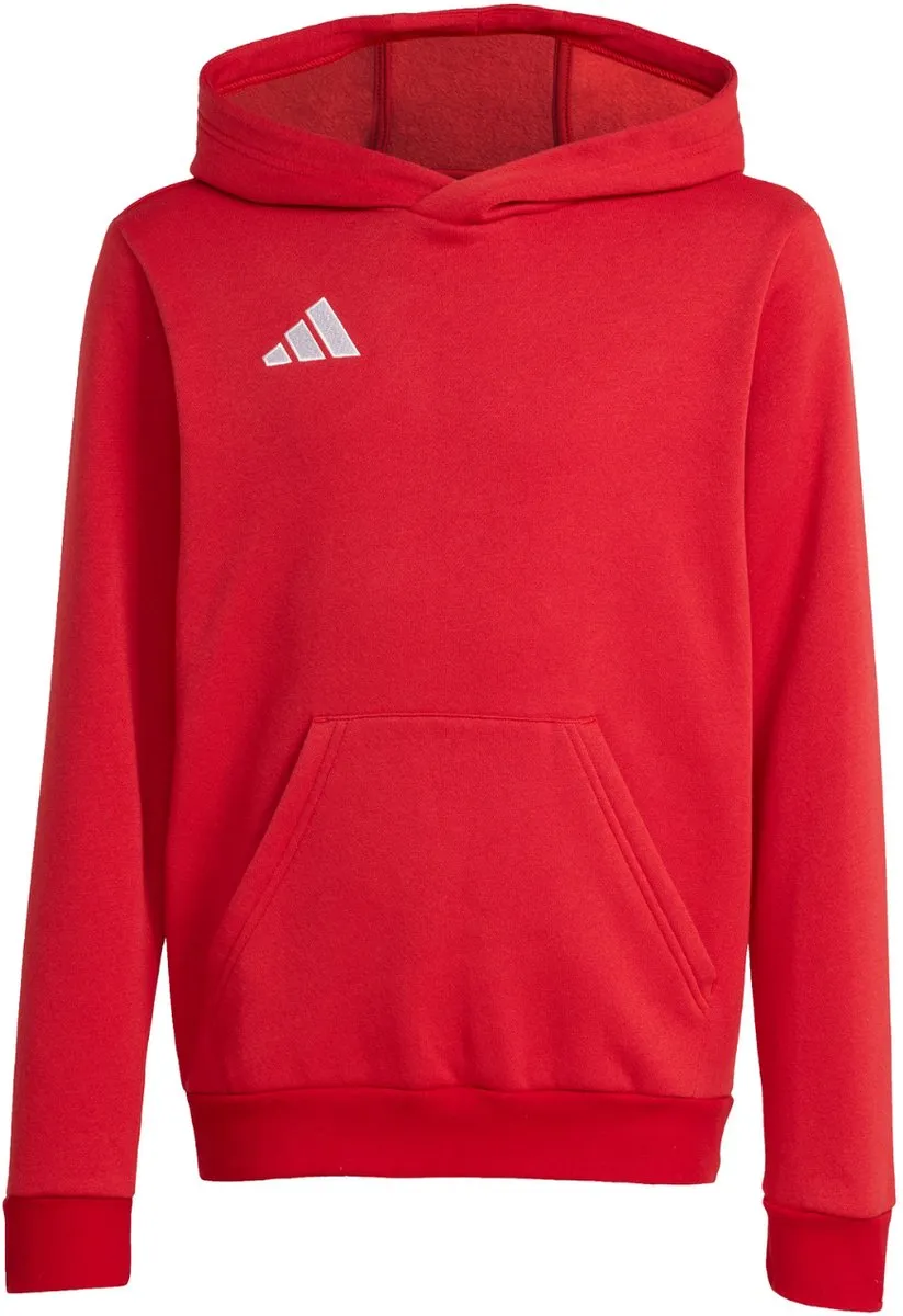 adidas Entrada 26 Hoodie Kinderen - Rood 116cm