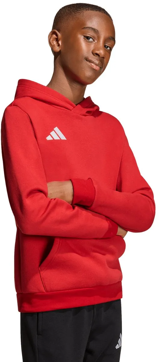 adidas Entrada 26 Hoodie Kinderen - Rood 116cm