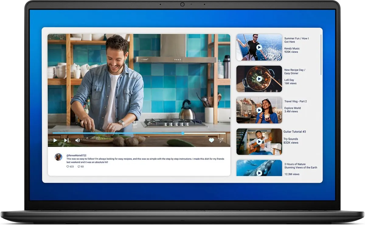 Dell DC16250 Laptop - 16" Full HD+ - 16GB RAM - 512GB SSD - Windows 11