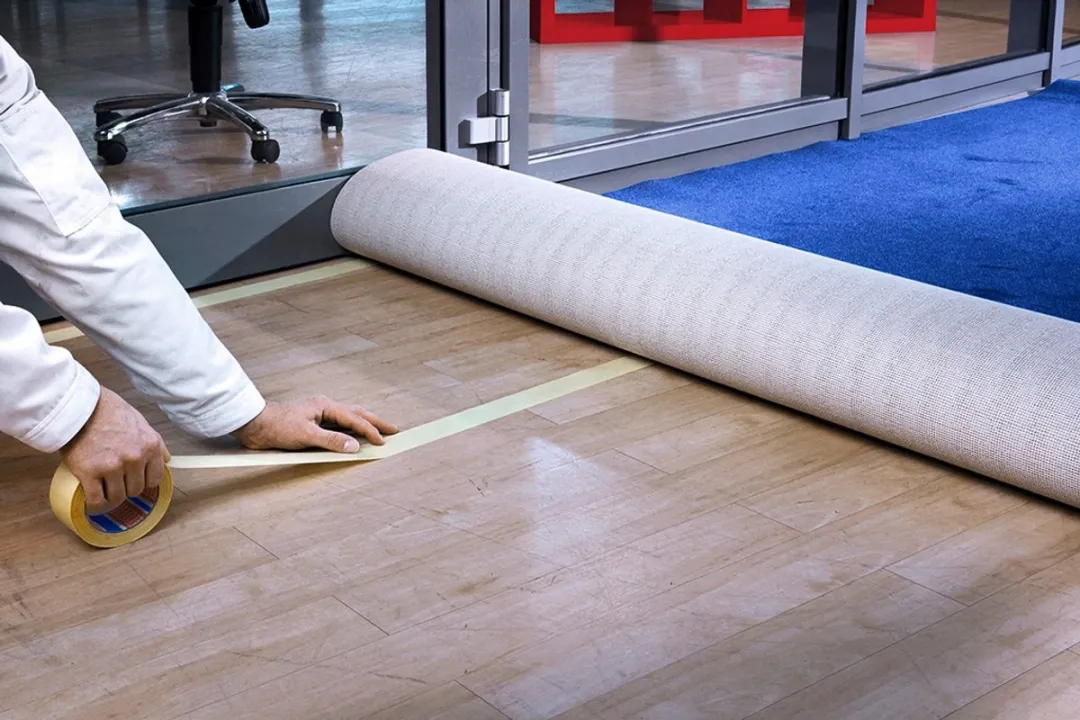 Tesa Extra Sterk Tapijttape 10m x 50mm Wit
