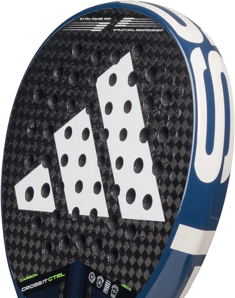 Adidas Cross It Carbon Ctrl 3.4 Padelracket L2 - Blauw - afbeelding 4 van 6