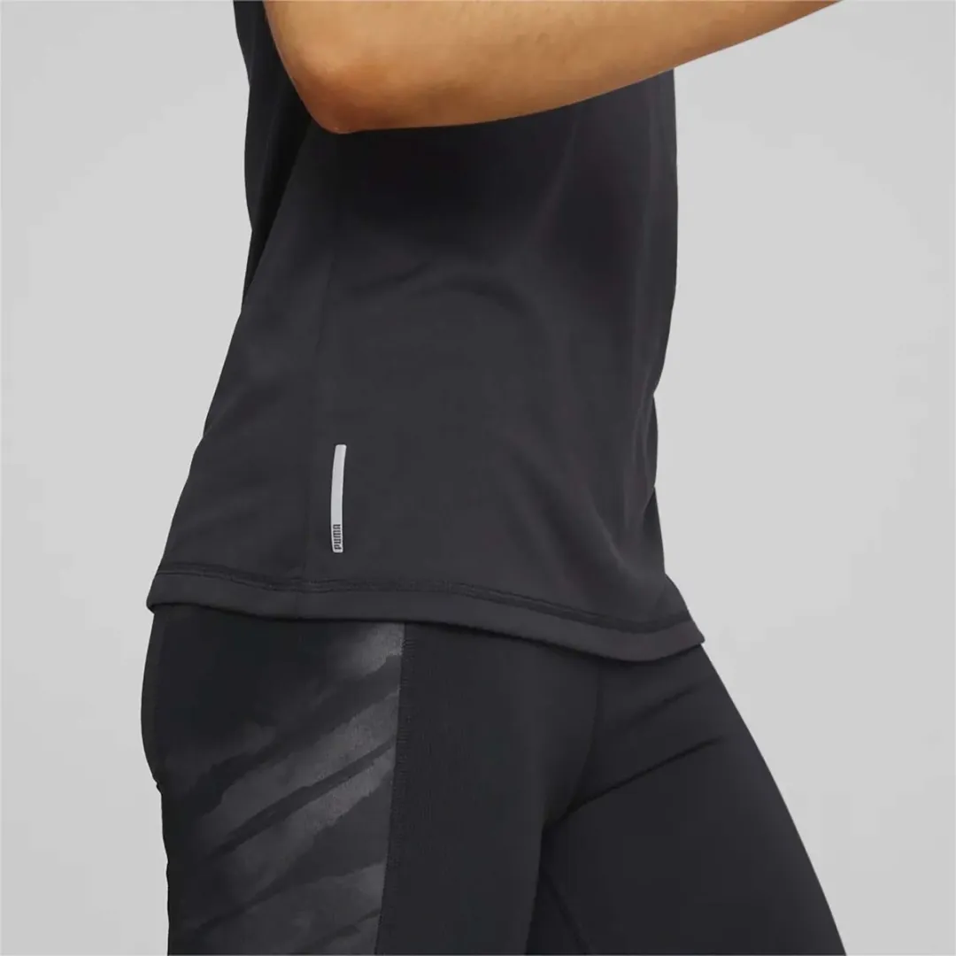 PUMA Train Jersey Cat Shirt Dames XS - Zwart/Grijs