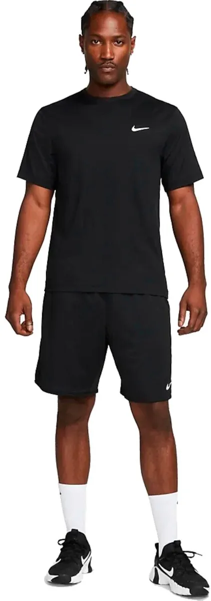 Nike UV Miler Sportshirt M - DV9839-010 - Zwart
