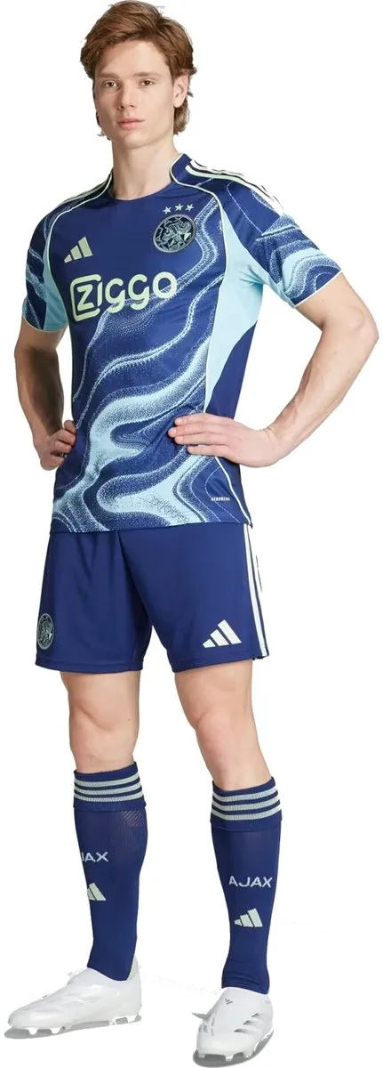 Adidas Ajax Voetbalshirt Heren 25/26 - Blauw S