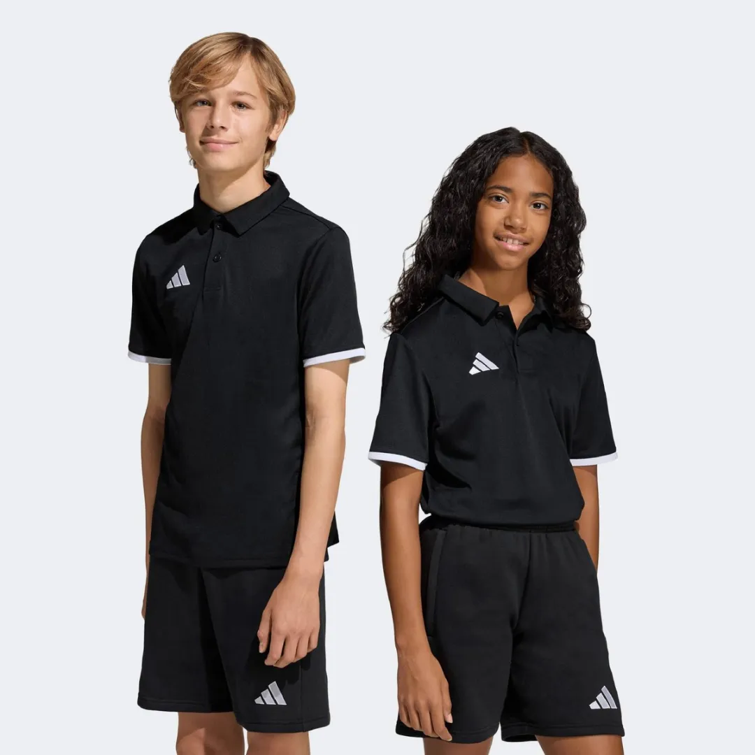 Adidas Entrada 26 Polo Junior 128 - Zwart