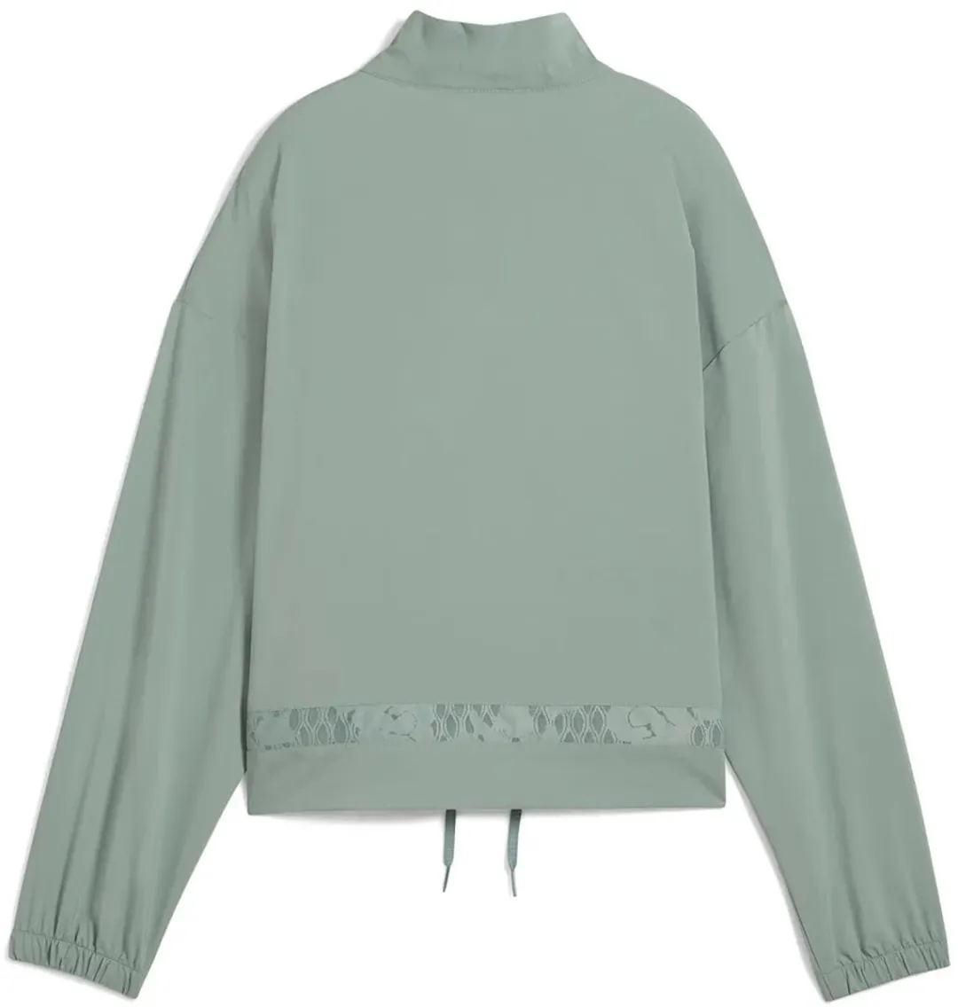 PUMA Lace Woven Jas - Green Moon XS