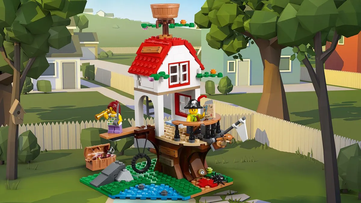 LEGO Creator 31078 Boomhut - 260 Stukken - Multikleur - afbeelding 4 van 6