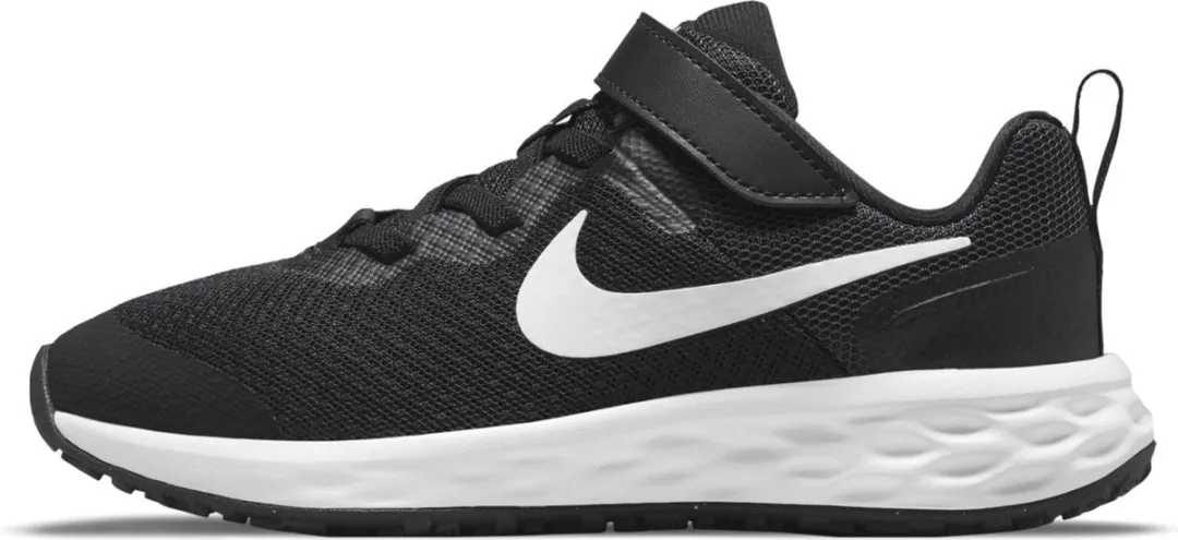 Nike Revolution 6 Next Nature Kids Hardloopschoen 28 - Zwart/Wit