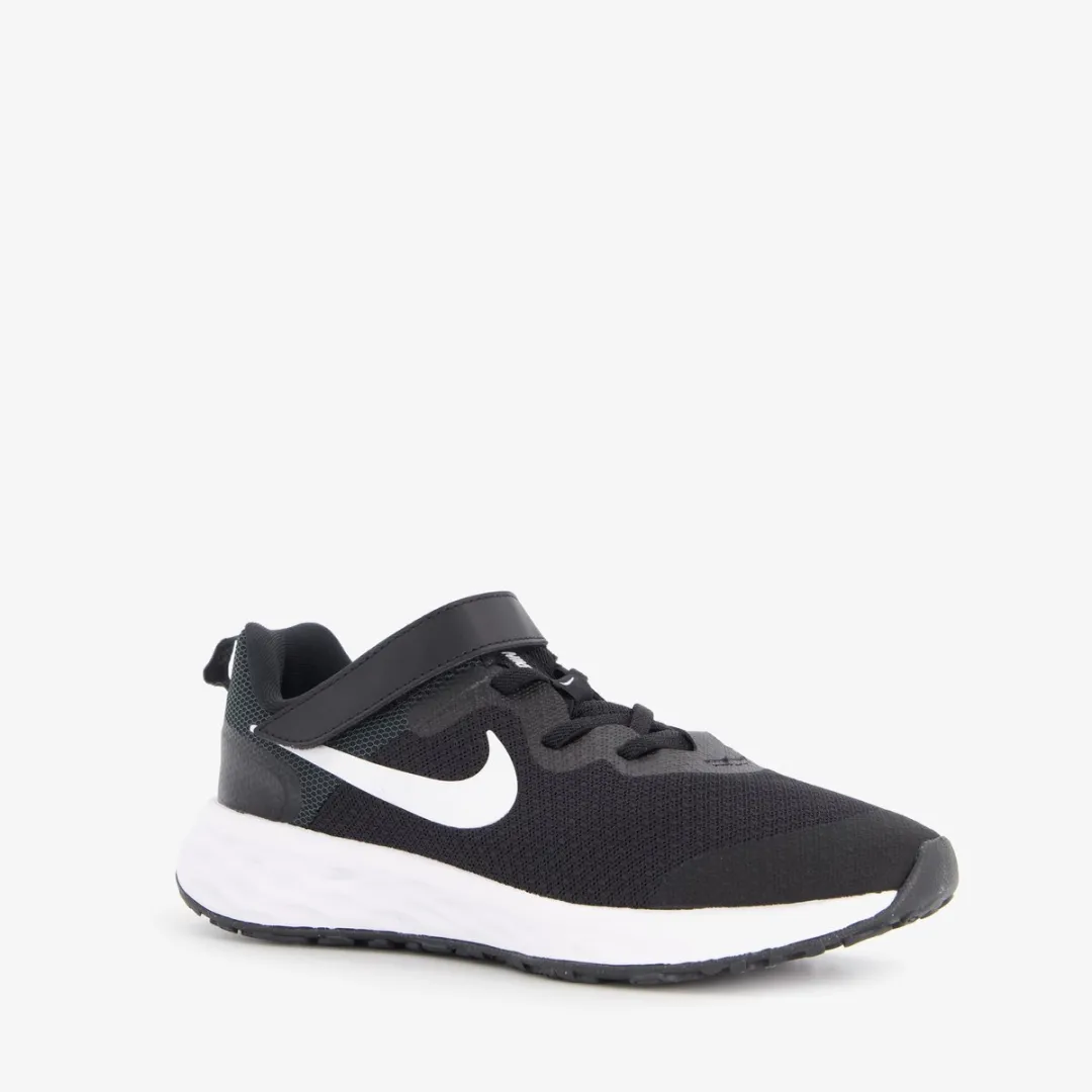 Nike Revolution 6 Next Nature Kids Hardloopschoen 28 - Zwart/Wit