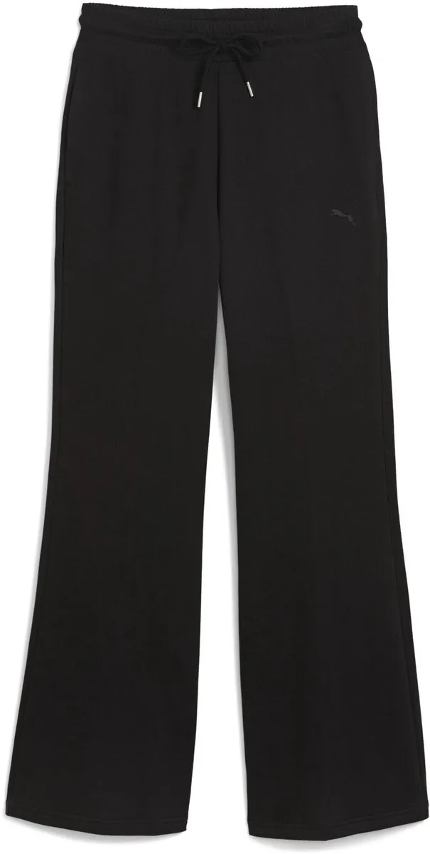 PUMA HER Comfort High-Waist Straight Pants Dames Trainingsbroek - S - Puma Black