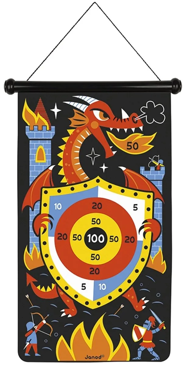 Janod Magnetisch Dartspel Draken J02084
