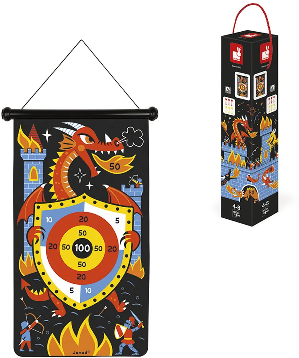 Janod Magnetisch Dartspel Draken J02084
