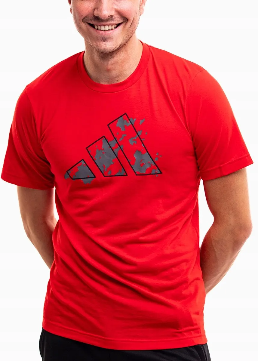adidas ESS Sportshirt Heren - Rood