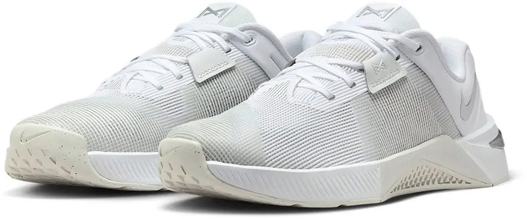 Nike Mecton 10 Sportschoenen Dames - 38 - Wit/Lichtgeel