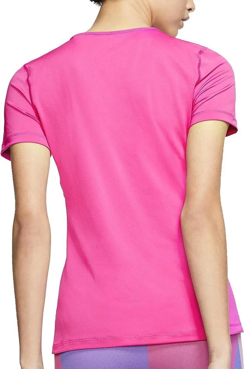 Nike Pro Sportshirt Dames - Roze - XS