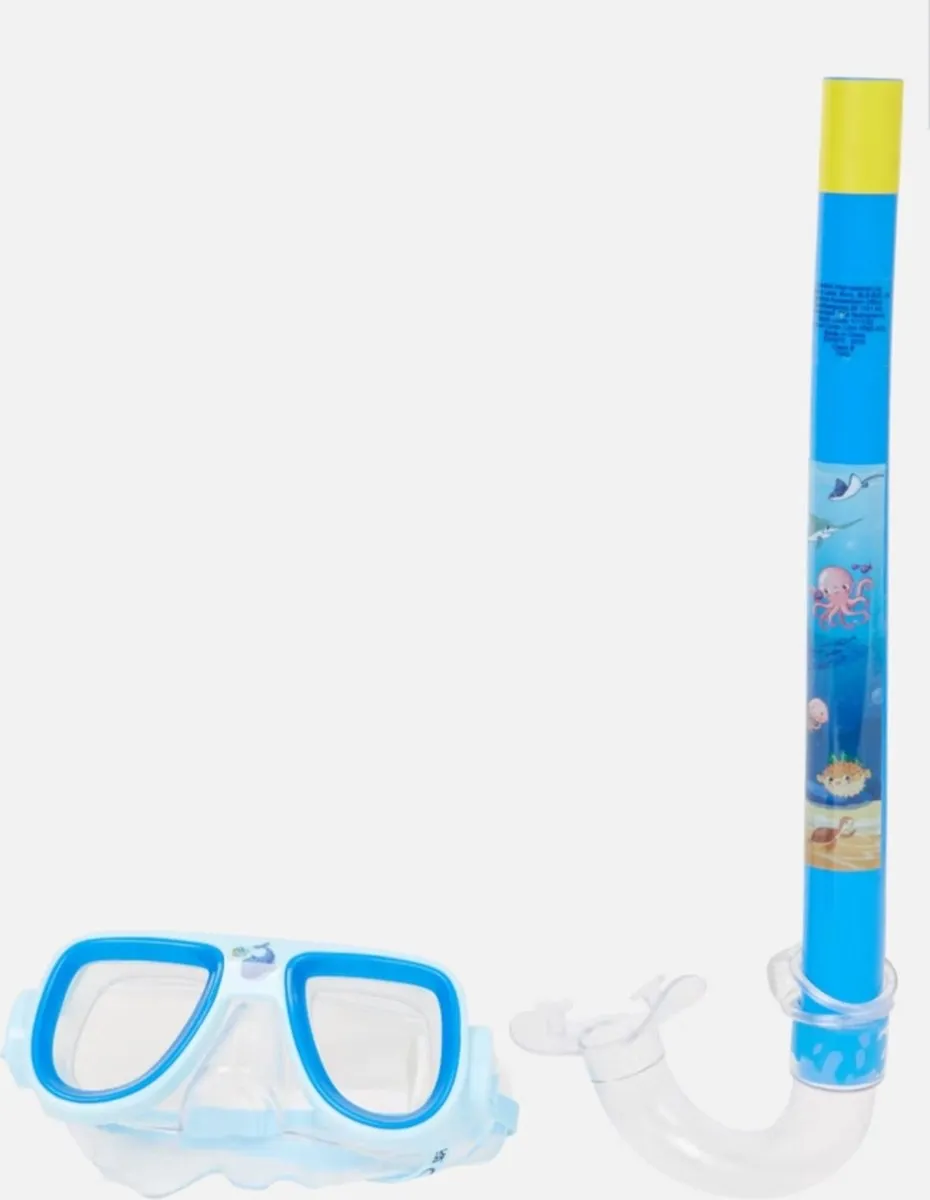 Disney Princess Snorkelset Blauw - Masker & Snorkelvinnen