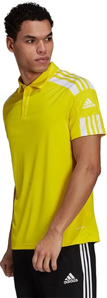 adidas Squadra 21 Polo Geel - S