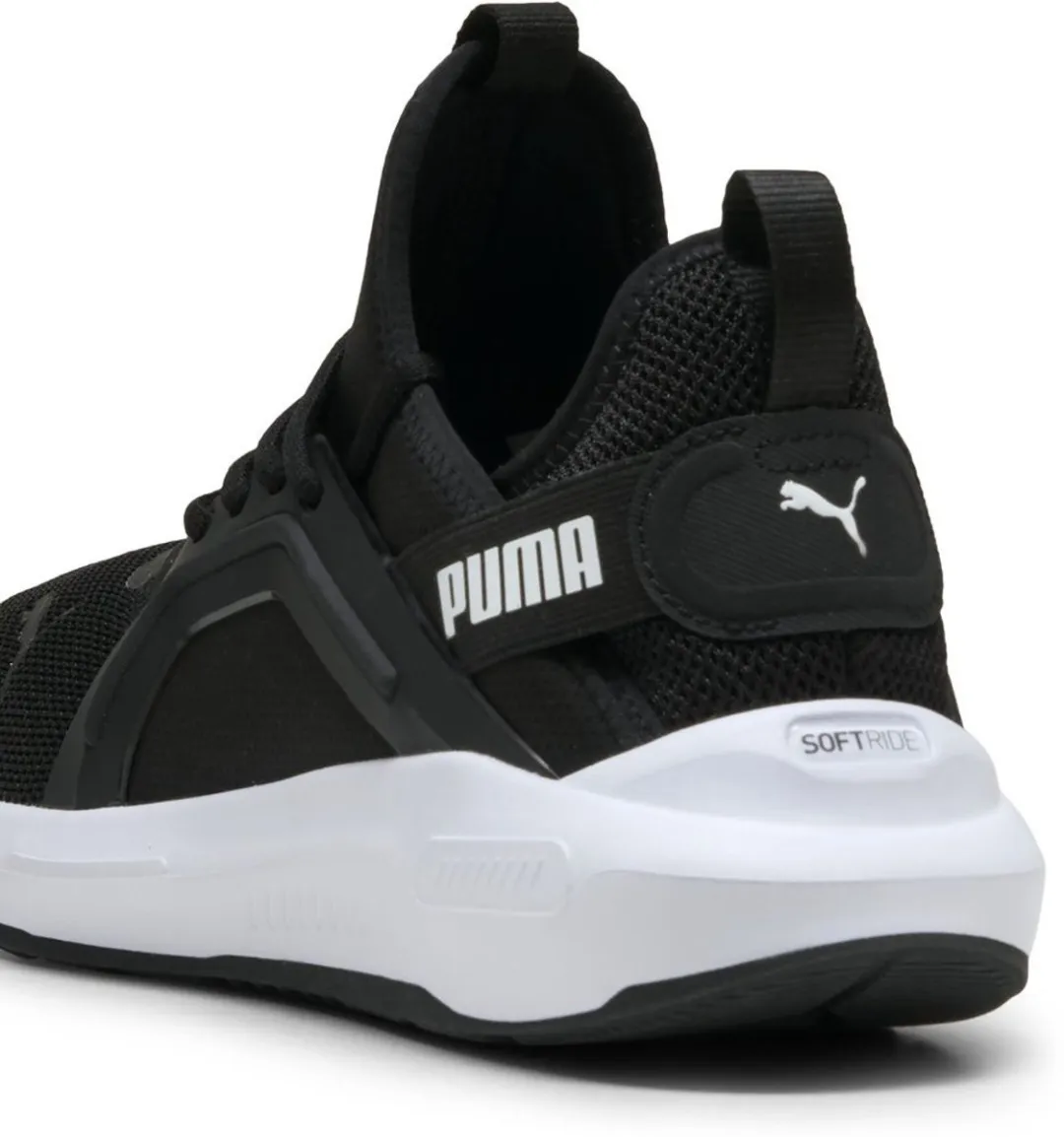 PUMA Enzo 5 Low Softride Hardloopschoenen - 40.5 - Zwart/Wit