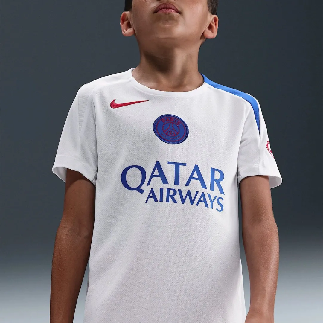 Nike Paris Saint-Germain Strike 2025/26 Trainingsshirt Junior HM4445-101 - 128