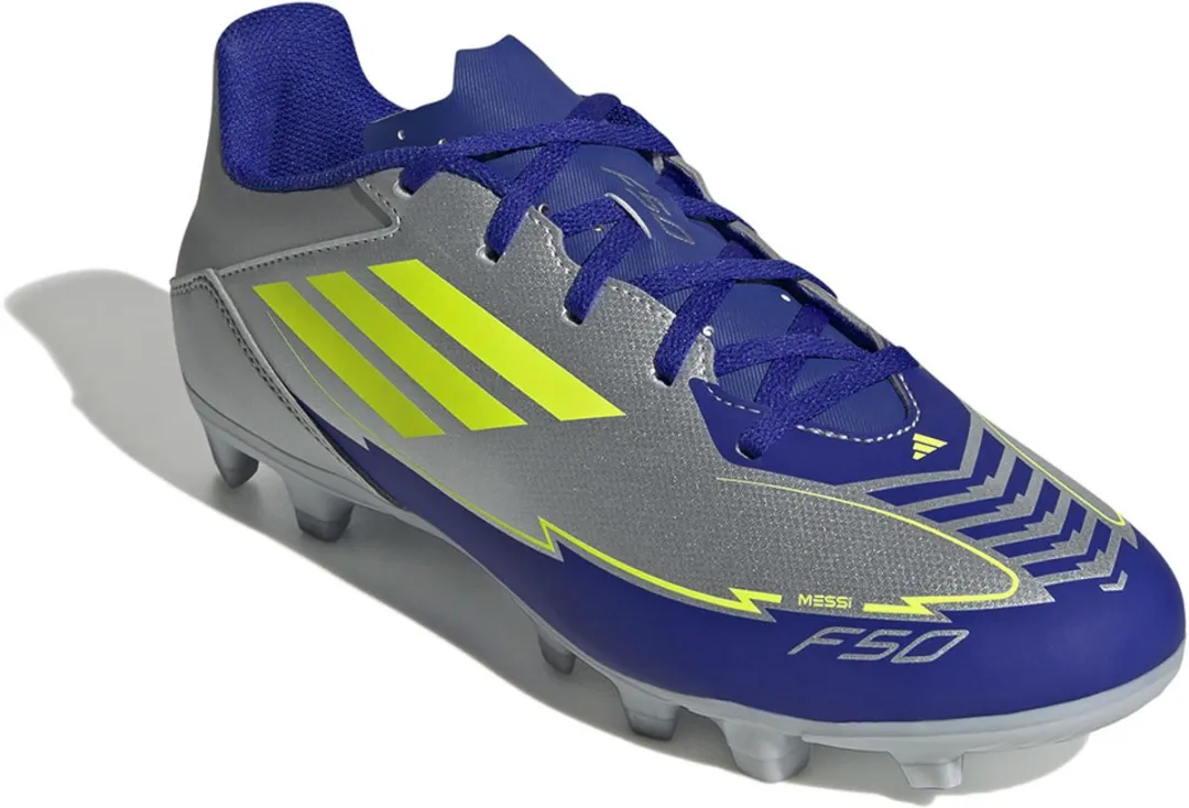 Adidas F50 Club Messi Voetbalschoenen FG - Zilver - EU 44 2/3