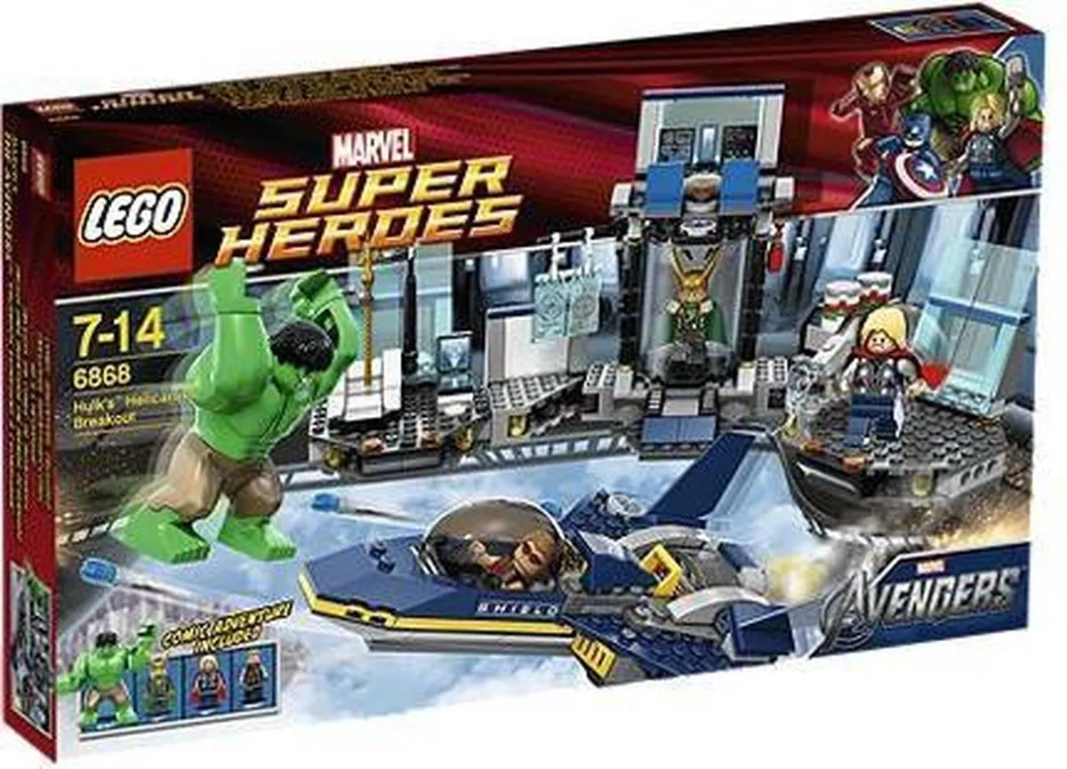 LEGO Hulk Helitransport 6868