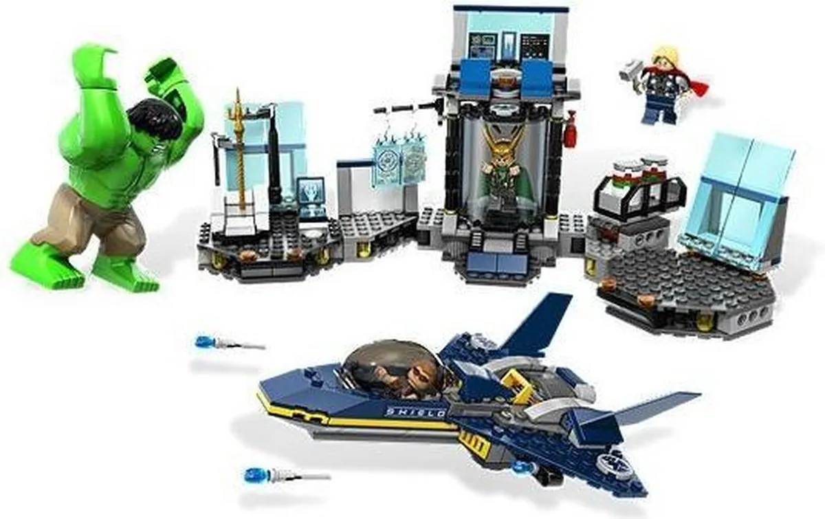 LEGO Hulk Helitransport 6868 - 389 Stukken - afbeelding 4 van 6