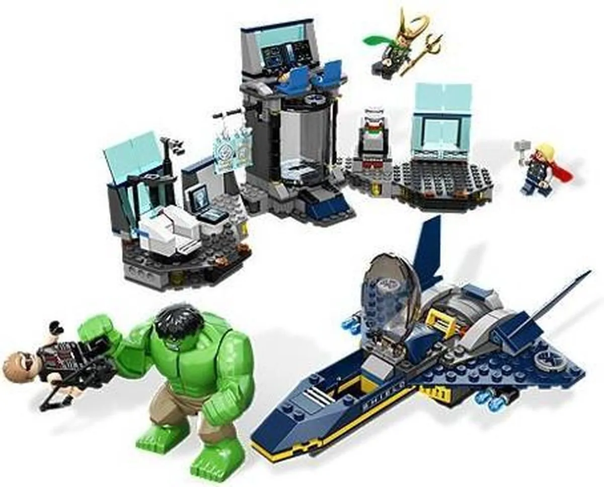 LEGO Hulk Helitransport 6868 - 389 Stukken - afbeelding 6 van 6