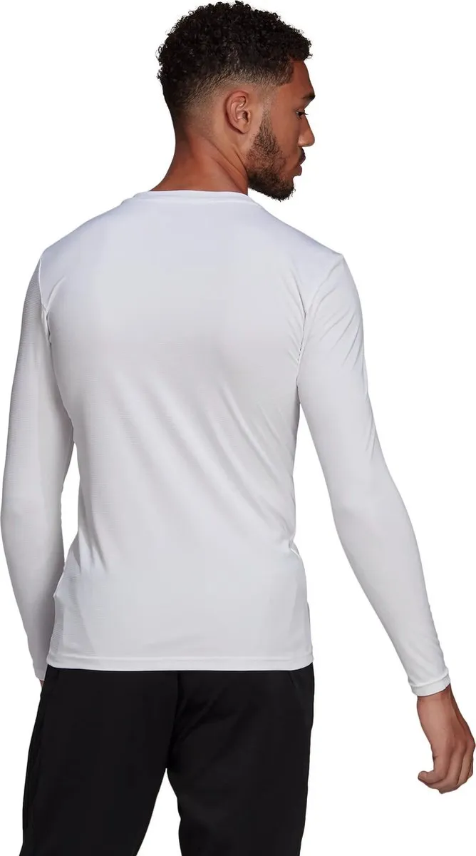 adidas Team Base Longsleeve Junior 140 - Blauw/Wit - afbeelding 6 van 6