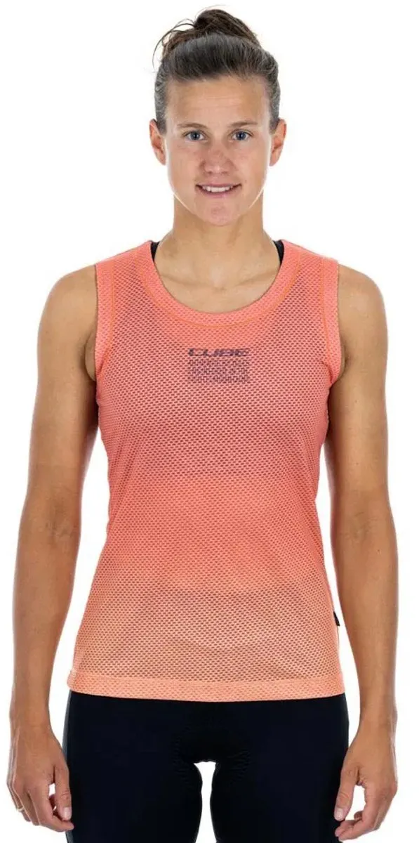 Cube WS Baselayer Shirt Sleeveless - L - Roze