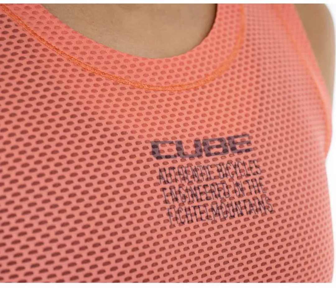 Cube WS Baselayer Shirt Sleeveless - L - Roze