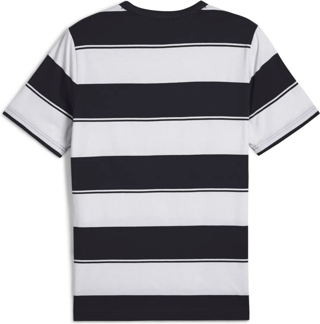 PUMA CLASS Striped Tee Heren T-shirt - Maat M - New Navy