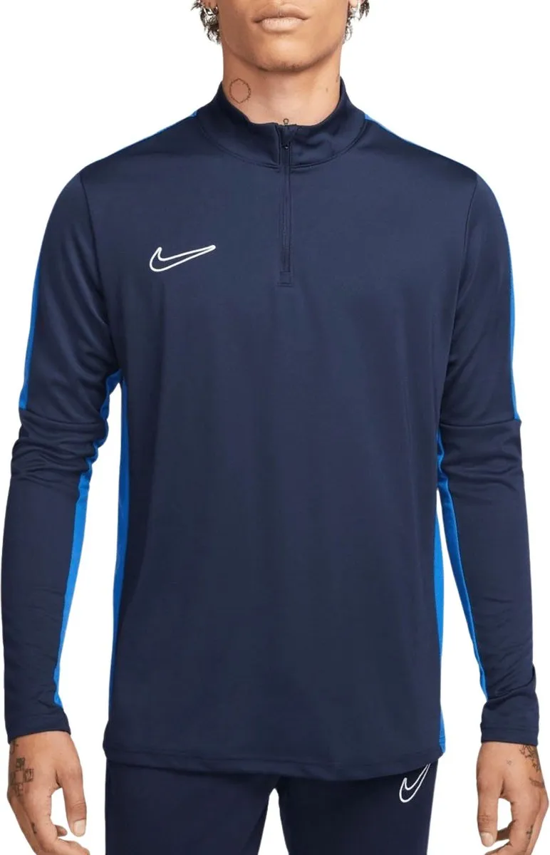 Nike Dri-FIT Academy 23 Trainingssweater Heren - XL - Grijs/Zwart