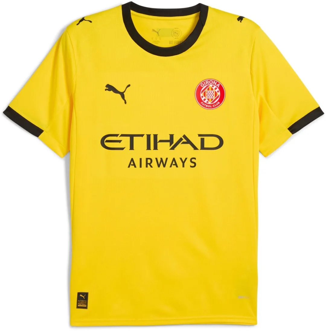 PUMA Uitshirt Girona FC 2025/26 - Geel - L