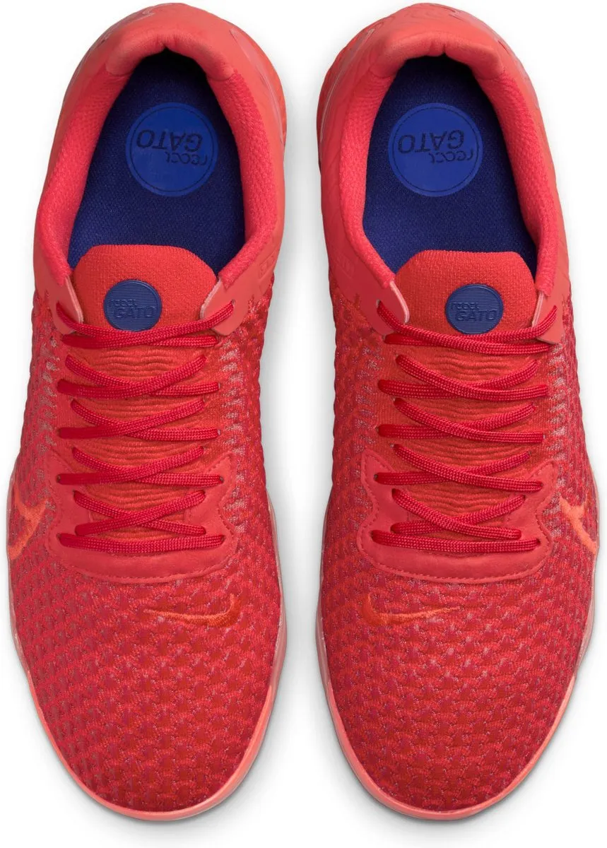 Nike React Gato IC Zaalvoetbalschoenen CT0550-600 - Maat 45 - Rood
