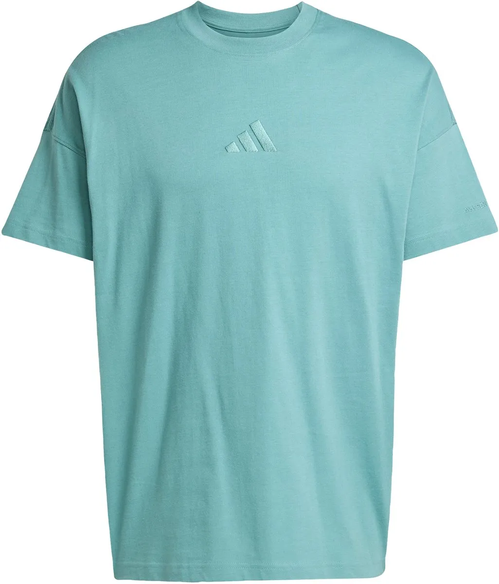adidas ALL SZN T-shirt JX5085 - Heren XL - Turquoise