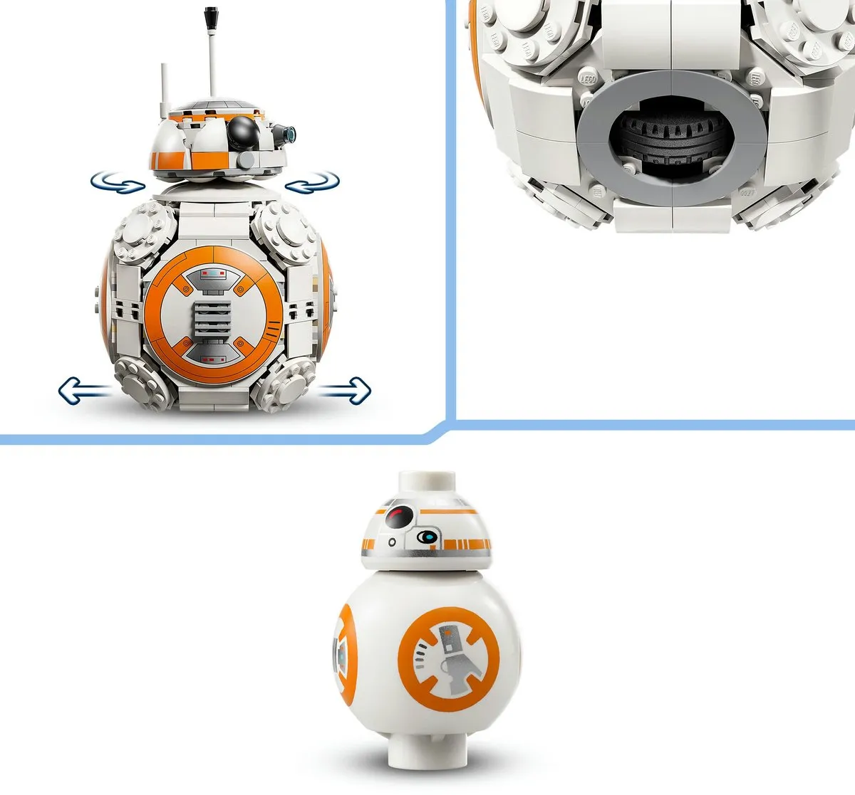 LEGO Star Wars BB-8 Astromech Droid - 2 Onderdelen