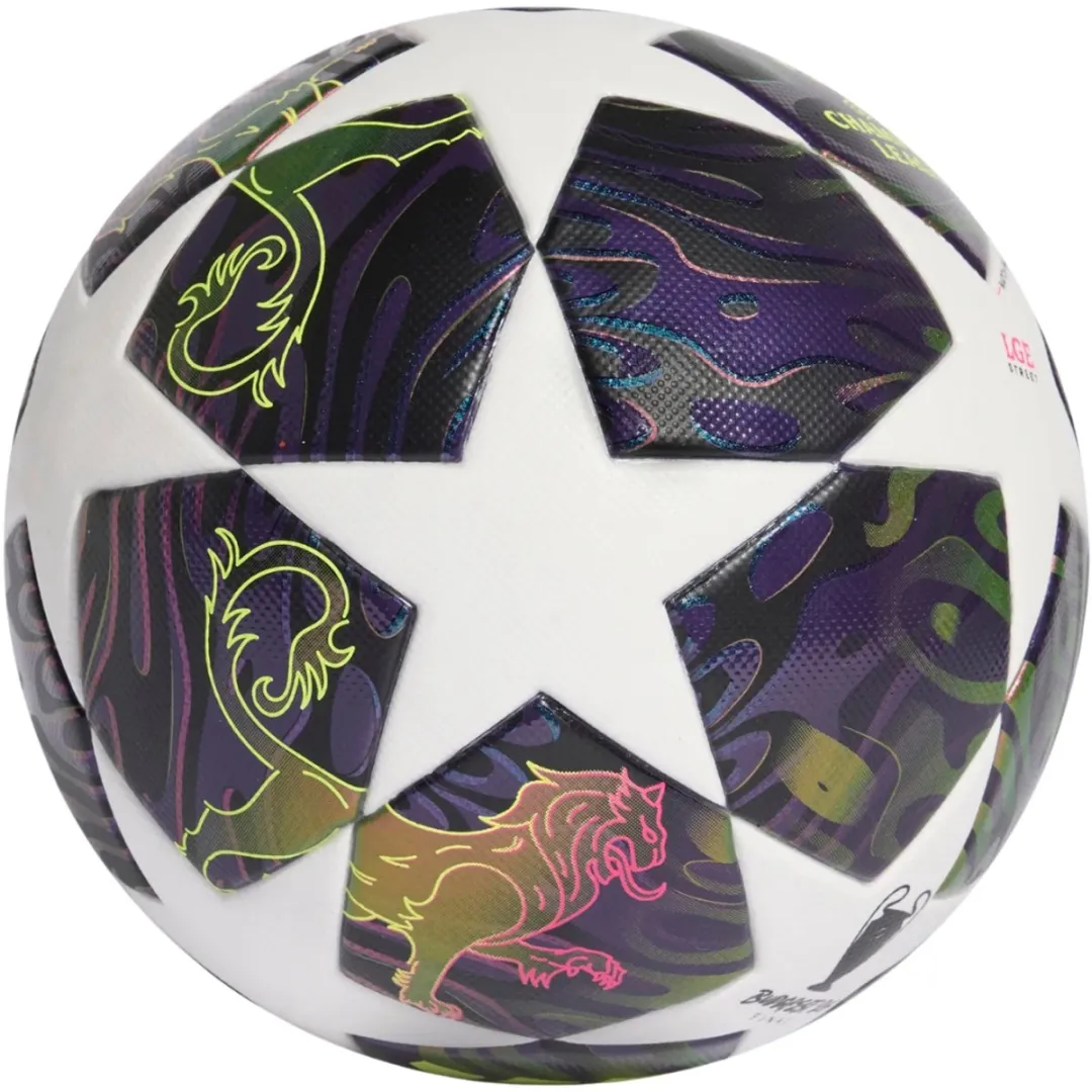 Adidas UCL 25/26 Street Ball - Maat 5 - Wit/Paars