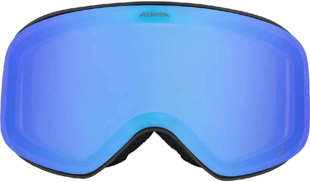 Alpina Slope Q Skibril 2025 - Zwart - Blauwe Lens