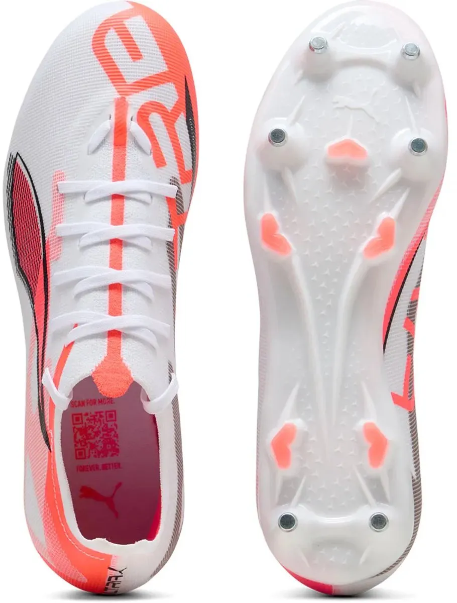 PUMA Ultra 5 Match Mxsg Voetbalschoenen 44 - Wit